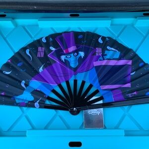 👻 New with Tags: Disney Haunted Mansion Madame Folding Fan 👻